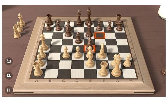 بازی شطرنج اندروید با گرافیک بالا و 3 بعدی | Real Chess 3D